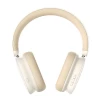 Бездротові навушники Baseus Bowie H1 Noise-Cancellation Wireless Headphones Creamy-White (Creamy White)- № 2