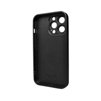 Чохол для смартфона AG Glass Matt Frame Color Logo for Apple iPhone 12 Pro Graphite Black (Колір Graphite Black) - фото № 2