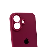Чохол для смартфона Silicone Full Case AA Camera Protect for Apple iPhone 16 47,Plum (Колір Plum) - фото № 6