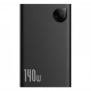 Зовнішній акумулятор Baseus Adaman  Digital Display Fast Charge Power Bank 24000mAh 140W Cluster Black