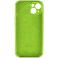 Чохол для смартфона Silicone Full Case AA Camera Protect for Apple iPhone 14 24,Shiny Green (Цвет Shiny Green) - фото № 2