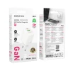 Мережевий зарядний пристрій BOROFONE BN29 Fuente PD30W+QC3.0 charger set (C to C) (EU) White (Білий)- № 2