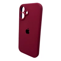 Чохол для смартфона Silicone Full Case AA Camera Protect for Apple iPhone 16 47,Plum (Колір Plum) - фото № 5
