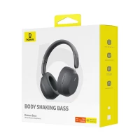 Бездротові навушники Baseus Bass 35 Max Wireless Headphones Twilight Grey  - фото № 2