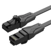 Мережевий кабель Vention Flat Cat.6 UTP Patch Cable 0.75M Black k49963 - № 1 Мережевий кабель Vention Flat Cat.6 UTP Patch Cable 0.75M Black (7073) Vention - № 1