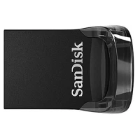 Флеш-накопичувач SanDisk USB 3.1 Ultra Fit 128Gb (130Mb/s) Black (Цвет Черный) - фото № 2