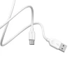 Кабель BOROFONE BX14 USB to Type-C 2.4A, 1m, PVC, TPE connectors, White k13236 - № 1 Кабель BOROFONE BX14 USB to Type-C 2.4A, 1m, PVC, TPE connectors, White (7068) Borofone - № 1