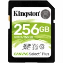 Карта пам'яті SDXC (UHS-1 U1) Kingston Canvas Select Plus 256Gb class 10 V10 (R-100MB/s)