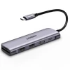 USB-хаб UGREEN USB-C to 2 Ports USB3.0-A Hub + HDMI + TF/SD with PD Power Supply (Space Gray) k56774 - № 1 USB-хаб UGREEN USB-C to 2 Ports USB3.0-A Hub + HDMI + TF/SD with PD Power Supply (Space Gray) (Серый) UGREEN - № 1