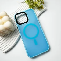 Чохол для смартфона Cosmic Magnetic Color HQ for Apple iPhone 16 Pro Light Blue (Колір Light Blue) - фото № 5