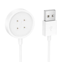Бездротовий зарядний пристрій для смарт-годинника HOCO Y24 AMOLED Smart sports watch charging cable White (Колір Білий), Атикул k57198 |  купить на VILKI.NET - фото № 1