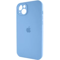 Чохол для смартфона Silicone Full Case AA Camera Protect for Apple iPhone 15 49,Cornflower (Колір Cornflower) - фото № 3