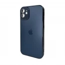 Чохол для смартфона AG Glass Sapphire Frame MagSafe Logo for Apple iPhone 12 Sea Blue