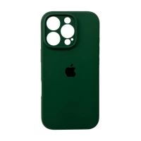 Чохол для смартфона Silicone Full Case AA Camera Protect for Apple iPhone 16 Pro Max 31,Dark Green