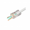 Коннектор сквозной RJ45 Cat.5E (100 шт) LP20030 - № 1 Коннектор сквозной RJ45 Cat.5E (100 шт) (прозорий) GreenVision - № 1