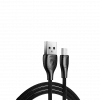 Кабель Remax Lesu Pro USB 2.0 to microUSB 2.1A 1M Черный (RC-160m-b) LP20443 - № 1 Кабель Remax Lesu Pro USB 2.0 to microUSB 2.1A 1M Черный (RC-160m-b) Remax - № 1