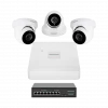Комплект відеоспостереження на 3 камери GV-IP-K-W81/03 5MP LP29478 - № 1 Комплект відеоспостереження на 3 камери GV-IP-K-W81/03 5MP GreenVision - № 1