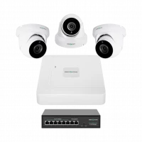 Комплект відеоспостереження на 3 камери GV-IP-K-W81/03 5MP , Атикул LP29478 |  купить на VILKI.NET - фото № 1