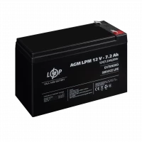Акумулятор AGM LPM 12V - 7.2 Ah  - фото № 3