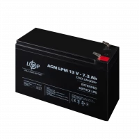 Акумулятор AGM LPM 12V - 7.2 Ah  - фото № 4