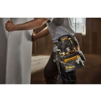 Профессиональная сумка для инструмента с поясом и скобой для молотка DeWALT DWST40101-1  - фото № 2