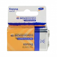 Батарейка лужна Корунд.6LR61.SC1 (shrink card 1) , Атикул LP23316 |  купить на VILKI.NET - фото № 1