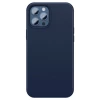 Чохол Baseus Liquid Silica Gel Magnetic+захисне скло для iPhone 12 Pro Max Син (WIAPIPH67N-YC03) - № 2
