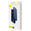Чохол Baseus Liquid Silica Gel Magnetic+захисне скло для iPhone 12 Pro Max Син (WIAPIPH67N-YC03) - № 6