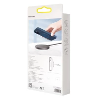 Чохол Baseus Liquid Silica Gel Magnetic+захисне скло для iPhone 12 Pro Max Син (WIAPIPH67N-YC03)  - фото № 7