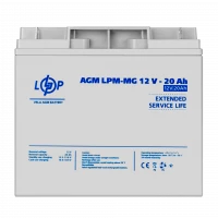 Аккумулятор мультигелевый LPM-MG 12V - 20 Ah , Атикул LP6556 |  купить на VILKI.NET - фото № 1