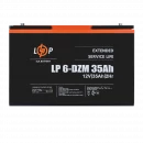 Тяговий свинцево-кислотний AGM акумулятор LP 6-DZM-35 Ah