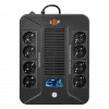Лінійно-інтерактивне ДБЖ LP-600VA-8PS (360Вт) LP16160 - № 1 Лінійно-інтерактивне ДБЖ LP-600VA-8PS (360Вт) (чорний) LogicPower - № 1
