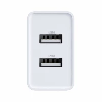 Зарядний пристрій Baseus Speed Mini Dual USB 10.5W Білий (CCFS-R02) (Колір Белый) - фото № 5