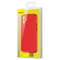 Чохол Baseus для iPhone 12 Червоний (WIAPIPH61N-YT09)  - фото № 3