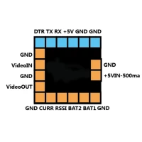 Модуль OSD Ardupilot Micro MinimOSD (не оригинал)  - фото № 4