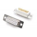 Конектор DB15 2u Gold RS232 COM-порт Female