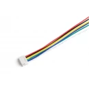 50 шт - Кабель 15см с одним коннектором Micro JST GH 1.25мм F (6 pin)