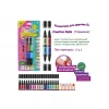 Детский лак-карандаш для ногтей Malinos Creative Nails на водной основе (2 цвета зелёный + голубой) (Зеленый; Голубой)- № 6