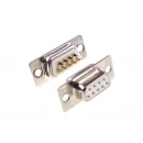 50 шт - Конекторы DB9 2u Gold RS232 COM-порт Female