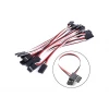 50 шт - Сервокабель Futaba 22AWG Male - Male (10 см) AMS-2022-6-FUTJ-X50 - № 1 50 шт - Сервокабель Futaba 22AWG Male - Male (10 см) AMASS - № 1