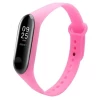 Силіконовий ремінець Neon для Xiaomi Mi Band 5 / 6 39437 - № 1 Силіконовий ремінець Neon для Xiaomi Mi Band 5 / 6 (Рожевий) Epik - № 1