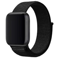 Ремінець Nylon для Apple Watch 38/40/41/42mm (Колір Чорний / Black), Атикул 39057 |  купить на VILKI.NET - фото № 1