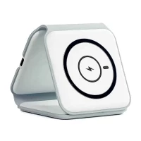 Уцінка БЗП WIWU M6 3 in 1 wireless charger (Цвет Відкрита упаковка / White), Атикул 71632 |  купить на VILKI.NET - фото № 1