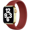 Ремінець Solo Loop для Apple Watch 42/44/45/46/49mm 177mm (9) 41670 - № 1 Ремінець Solo Loop для Apple Watch 42/44/45/46/49mm 177mm (9) (Червоний / Dark Red) Epik - № 1