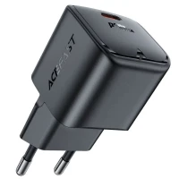 МЗП Acefast A77 mini PD30W GaN USB-C (Колір Black), Атикул 68243 |  купить на VILKI.NET - фото № 1