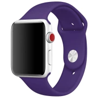 Силіконовий ремінець для Apple Watch 42/44/45/46/49mm (Колір Фіолетовий / Amethyst), Атикул 12738 |  купить на VILKI.NET - фото № 1