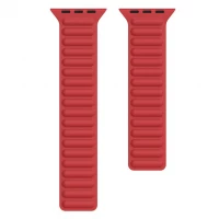 Силіконовий ремінець Ripple для Apple Watch 42/44/45/46/49mm (Цвет Червоний / Red), Атикул 48593 |  купить на VILKI.NET - фото № 1