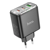 МЗП Hoco CS44A Smart PD65W (2C1A) (Цвет Black), Атикул 71094 |  купить на VILKI.NET - фото № 1