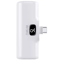 Портативний ЗП Power Bank WIWU Wi-P017-C Type-C 5000 mAh (Колір White), Атикул 71978 |  купить на VILKI.NET - фото № 1