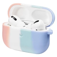 Силіконовий футляр Colorfull для навушників AirPods 3 (Колір Рожевий / Бузковий), Атикул 51912 |  купить на VILKI.NET - фото № 1